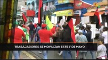 teleSUR Noticias 14:30 01-05: Trabajadores de varios países se movilizan este 1ero de mayo