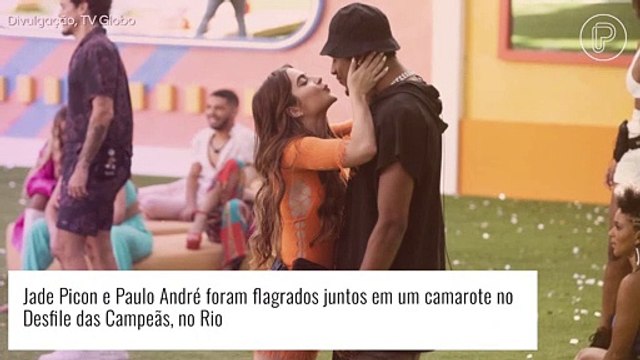 Suposto beijo de Jade Picon e Paulo André, do 'BBB 22', é flagrado em Camarote. Vídeo!