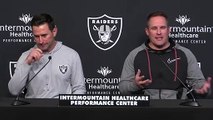 ZIEGLER. MCDANIELS TALK POST RAIDERS DRAFT