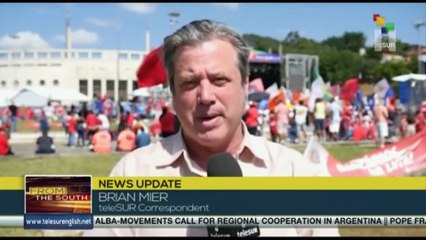 Lula celebrates workers' day with the people