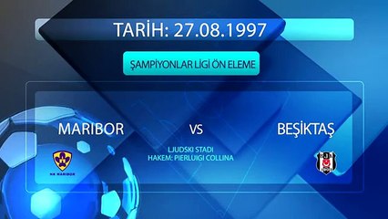 1997 1998 MARIBOR BEŞİKTAŞ  UEFA KUPASI MAÇI