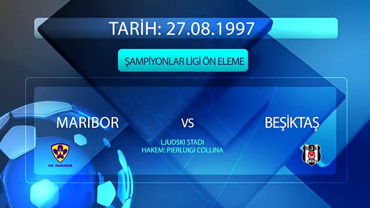 1997 1998 MARIBOR BEŞİKTAŞ  UEFA KUPASI MAÇI
