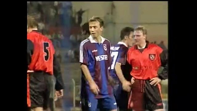 1997 1998 TRABZONSPOR DUNDEE UNITED UEFA KUPASI MAÇLARI
