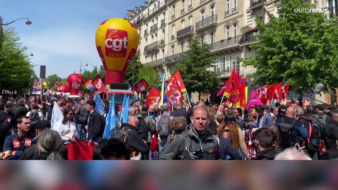 Demonstrationen und Krawalle: Das war der 1. Mai in Europa
