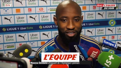 Moussa Dembélé, après OM-OL : «L'arbitre n'a pas sifflé, il y a but» - Foot - L1