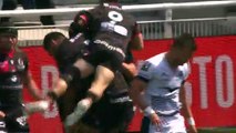 TOP 14 - Essai de Charlie NGATAI (LOU) - LOU Rugby - Montpellier Hérault Rugby - Saison 2021/2022