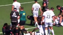 TOP 14 - Essai de Demba BAMBA (LOU) - LOU Rugby - Montpellier Hérault Rugby - Saison 2021/2022