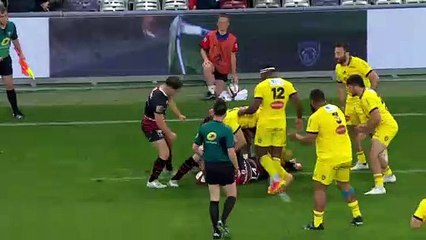 TOP 14 - Essai de Thibaud FLAMENT (ST) - Stade Toulousain - Stade Rochelais - Saison 2021/2022