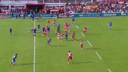 TOP 14 - Essai de Geoffrey PALIS (CO) - Biarritz Olympique - Castres Olympique - Saison 2021/2022