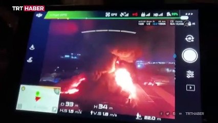 Gaziantep'te geri dönüşüm fabrikasında yangın