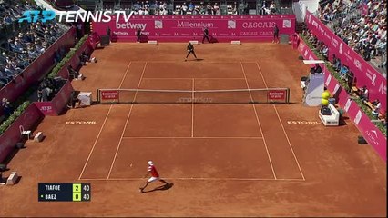 Estoril - Baez remporte le 1er titre de sa carrière