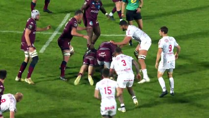 TOP 14 - Essai de Aymeric LUC (RCT) - Union Bordeaux-Bègles - RC Toulon - Saison 2021/2022