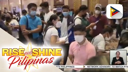 Job fair ng DOLE sa Pampanga, dinagsa ng mga aplikante