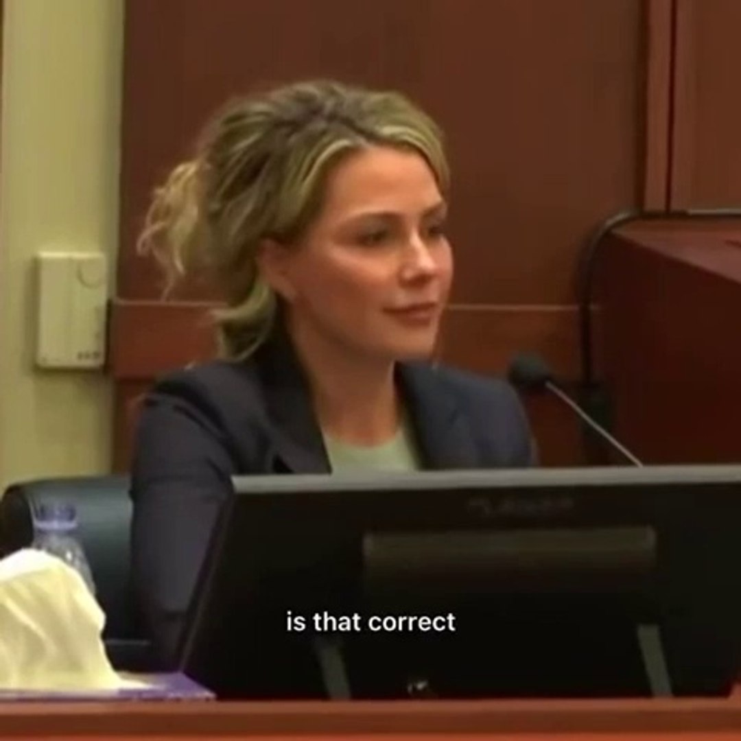 ⁣Johnny Depps  witness shutting down Amber Heards Lawyer