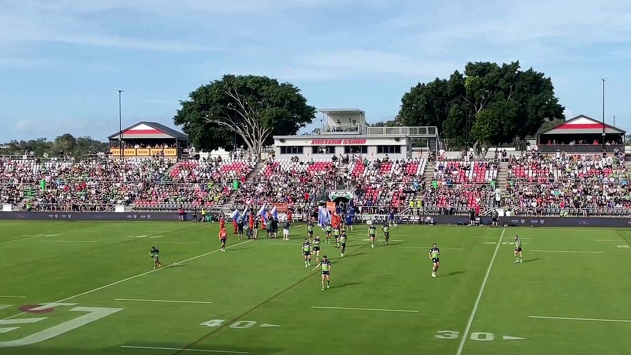 SES guard of honour for NRL teams