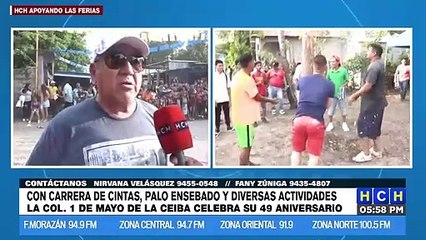 Download Video: ¡Con juegos tradicionales y carrera de caballos! celebran su 49 aniversario, vecinos de la Col. 1 de Mayo en La Ceiba