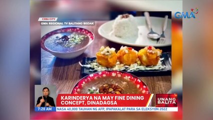 Karinderya na may fine dining concept, dinadagsa sa Cebu City | UB