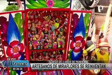 Miraflores: artesanos se reinventan para captar clientes tras meses sin trabajar por la pandemia