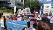 Anthony Albanese attends Labour Day March in Brisbane, Queensland with Premier Annastacia Palaszczuk | May 2 2022 | Canberra Times