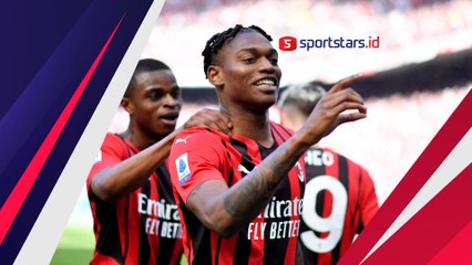 Taklukkan Fiorentina, Rafael Leao Dekatkan Langkah AC Milan Menuju Scudetto