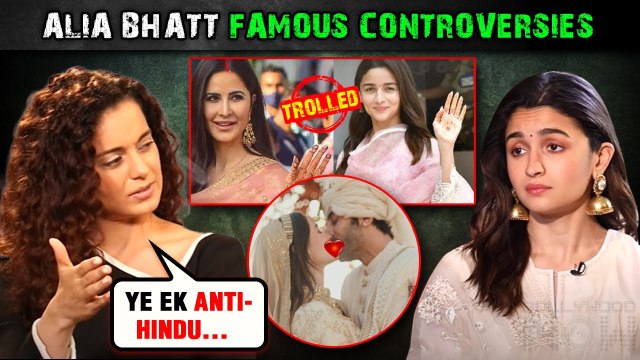 Kangana SLAMS Alia-Ranbir, Trolled For Marriage & Age Gap, Compared To Katrina | All Controversies