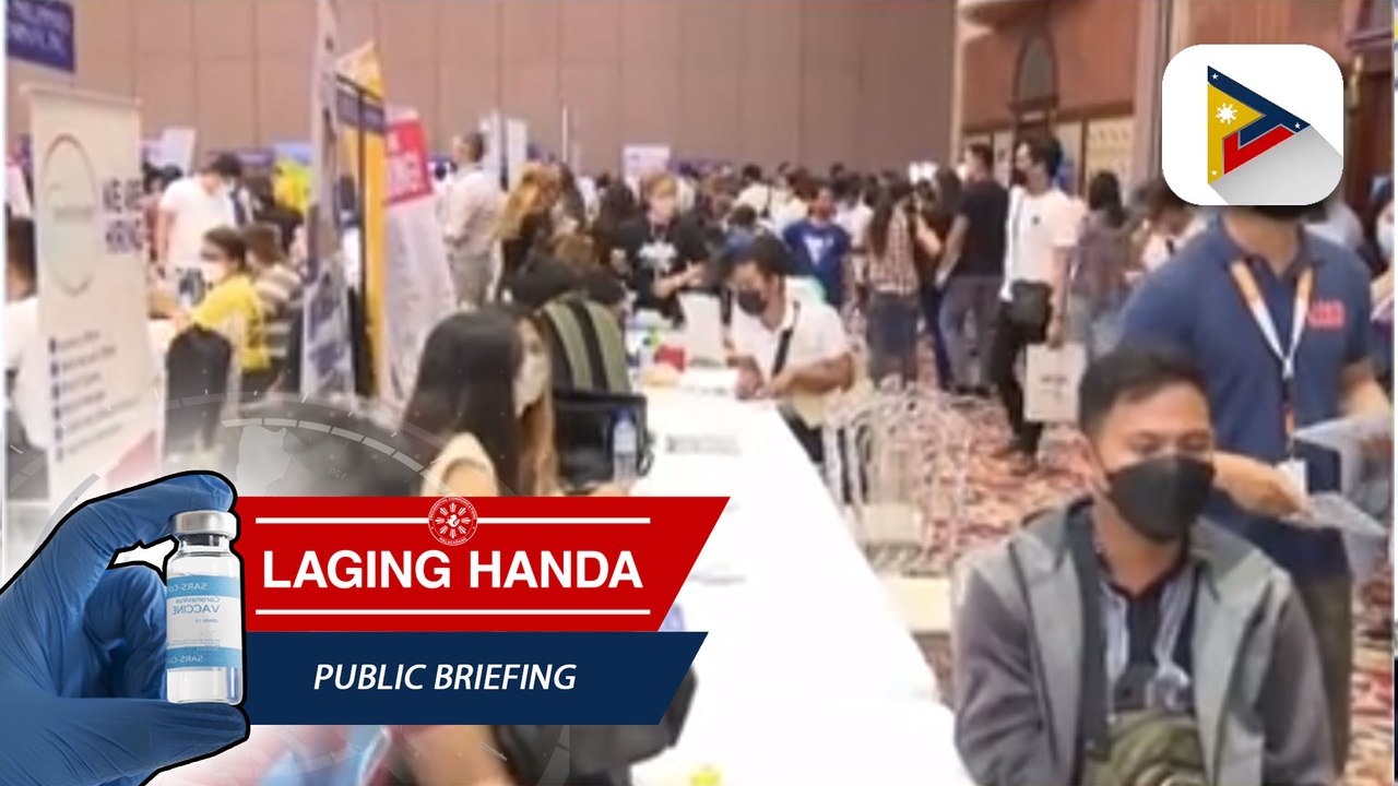 Higit 140-K na trabaho sa loob at labas ng bansa, alok as naganap na Labor Day Jobs Fair kahapon