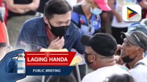 Higit 1,000 residente ng Samal Island, muling tumanggap ng ayuda mula kay Sen. Bong Go