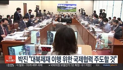 박진 "대북제재 이행 위한 국제협력 주도할 것"