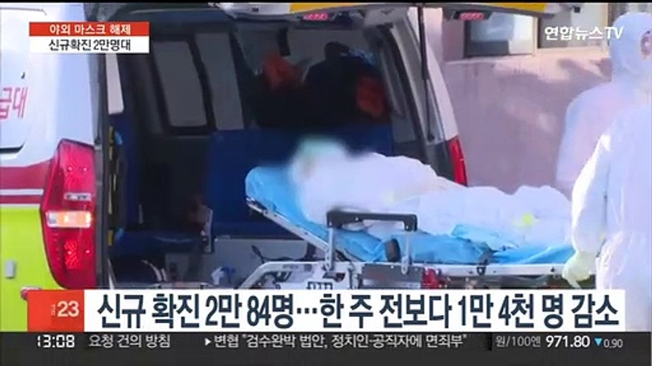 석 달 만에 2만 명대 확진…위중증·사망도 감소일로