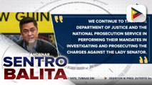 Palasyo, ipinauubaya sa Korte ang usapin sa pagbawi ng mga alegasyon vs Sen. Leila de Lima