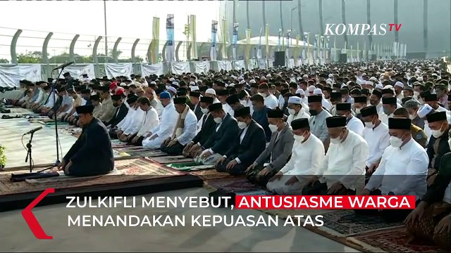 Salat Id Bersama di JIS, Zulkifli Hasan Puji Anies Baswedan Sukses Bangun Jakarta