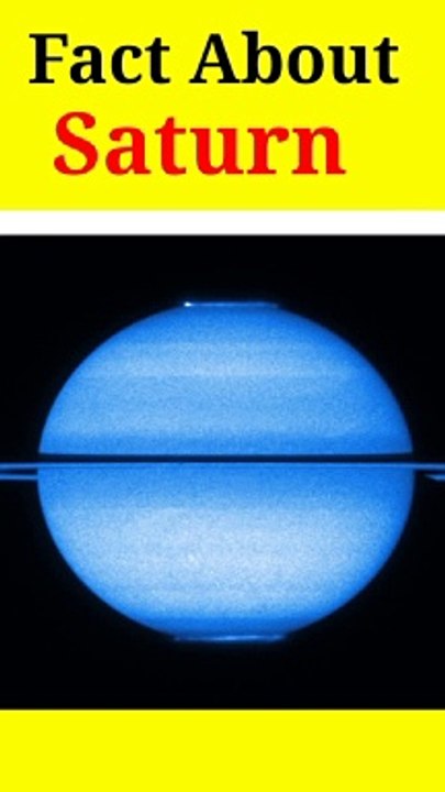 Fact about Saturn