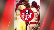 महिला अधिकारी पर चढ़ा नशे का खुमार, वीडियो हुआ वायरल