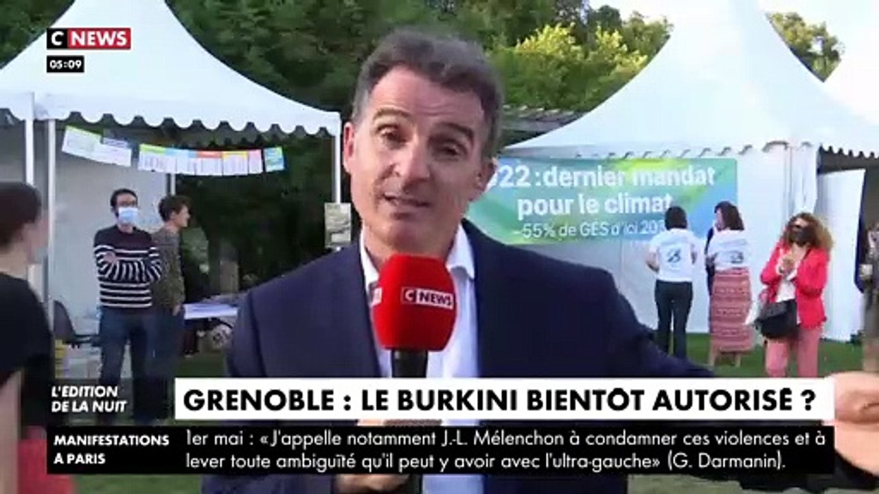 Le Maire écolo de Grenoble, Eric Piolle pourrait autoriser le Burkini dans les piscines municipales : "Aucun règlement intérieur ne doit constituer une injonction ou une discrimination"