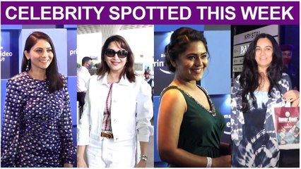 Celebrity Spotted This Week | Sonalee Kulkarni, Padmini Kolhapure, Madhuri Dixit