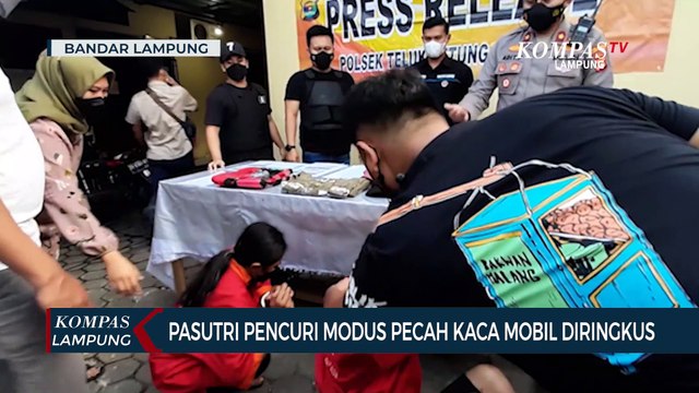 Pasutri Pencuri Modus Pecah Kaca Mobil Diringkus Polisi