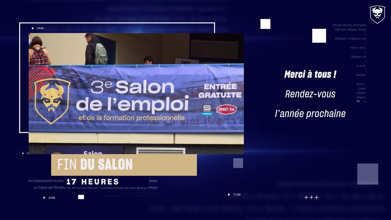 3ème Salon de l'Emploi et de la Formation Professionnelle au Stade Michel d'Ornano