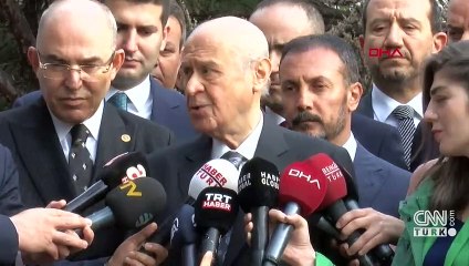 Bahçeli: 6'lı masa bir hikayedir