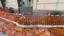 Palermo, crolla un balcone in via Roma