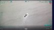 Imagens mostram drone ucraniano a abater dois navios russos