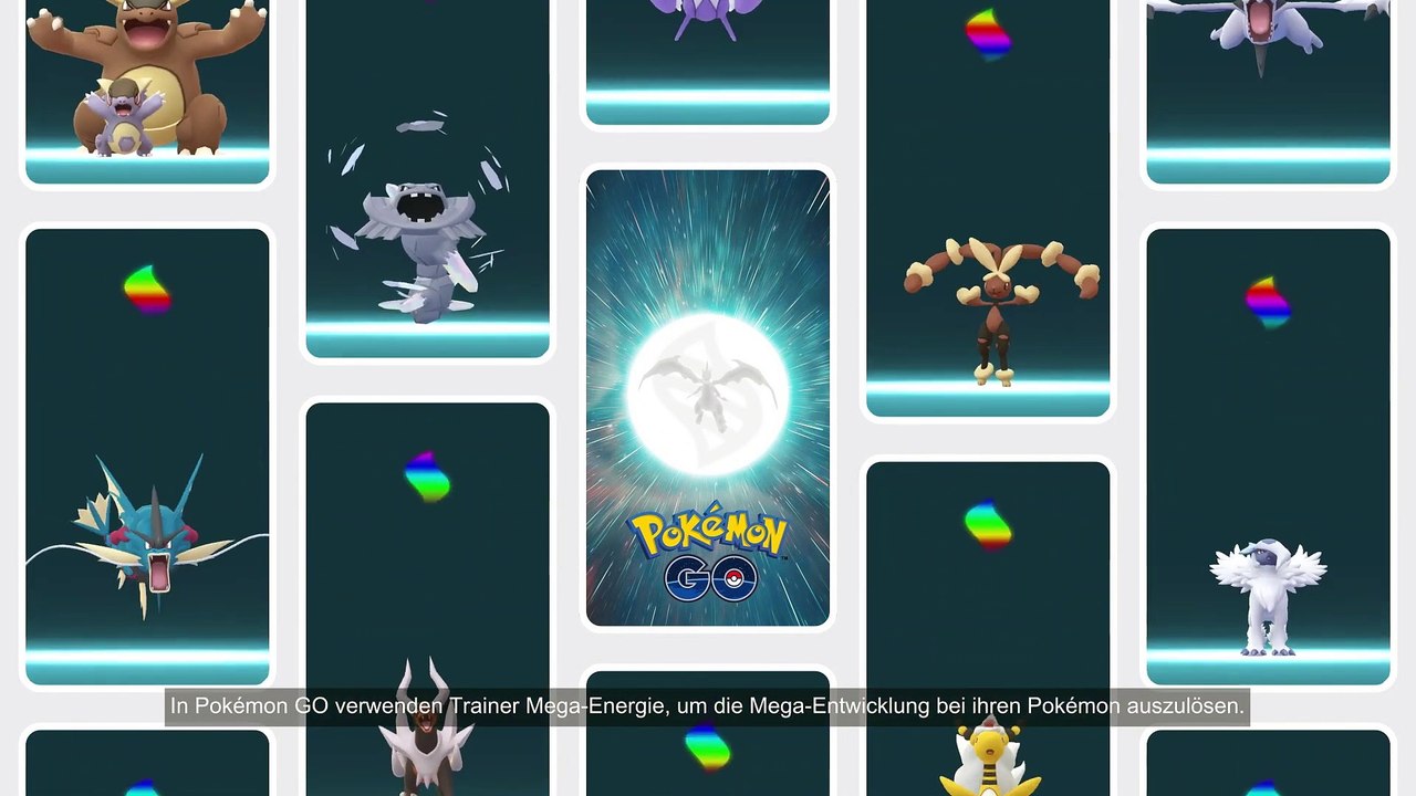 Mega-Update in Pokémon GO