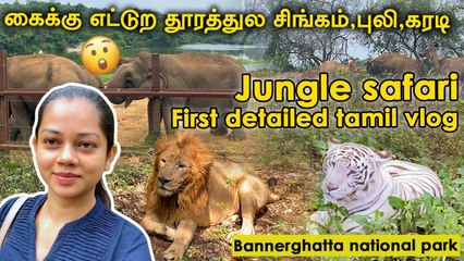 Bannerghatta National Park | First Ever Detailed Tamil Vlog | Anithasampath Vlogs