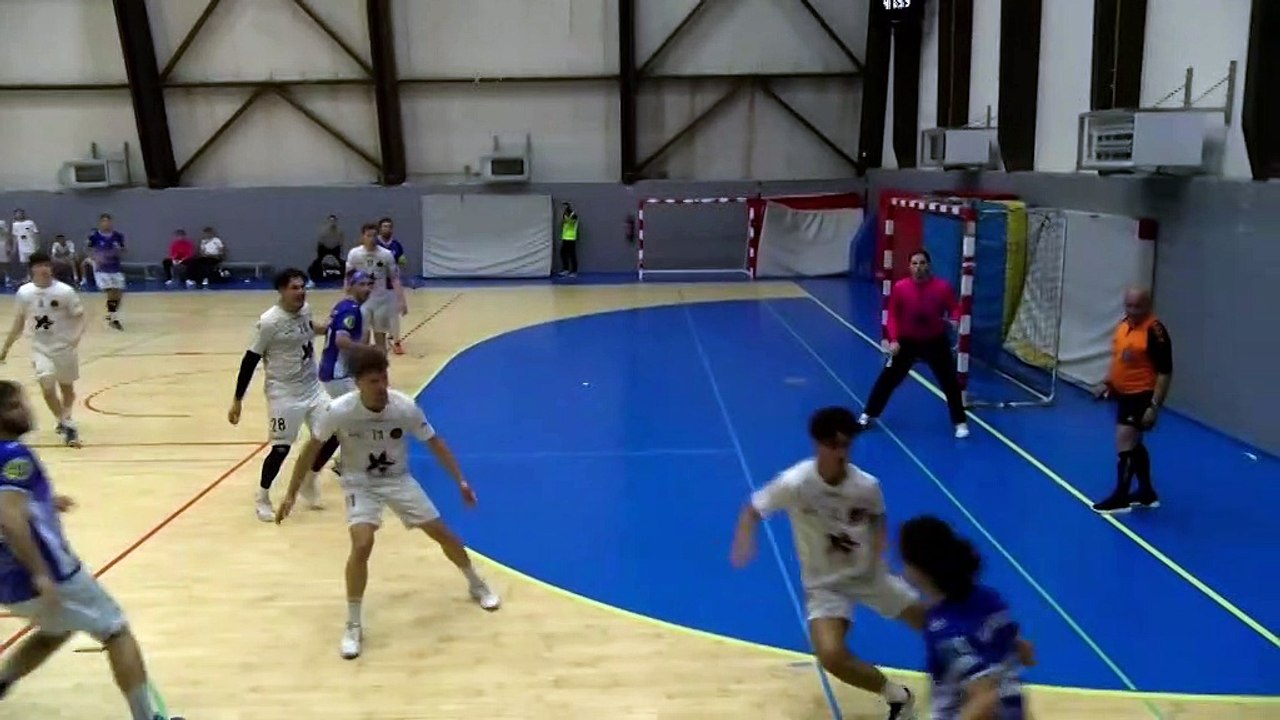 Images maritima: la réserve d'Istres Handball valide la montée en N1 face à Marseille