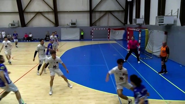 Images maritima: la réserve d'Istres Handball valide la montée en N1 face à Marseille