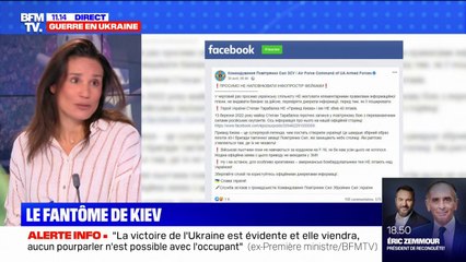 Guerre en Ukraine: le fantôme de Kiev a refait surface