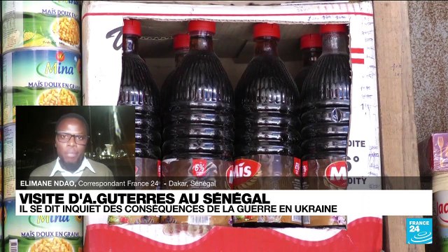 Visite d'Antonio Guterres au Sénégal : l'ONU inquiète des conséquences de la guerre en Ukraine