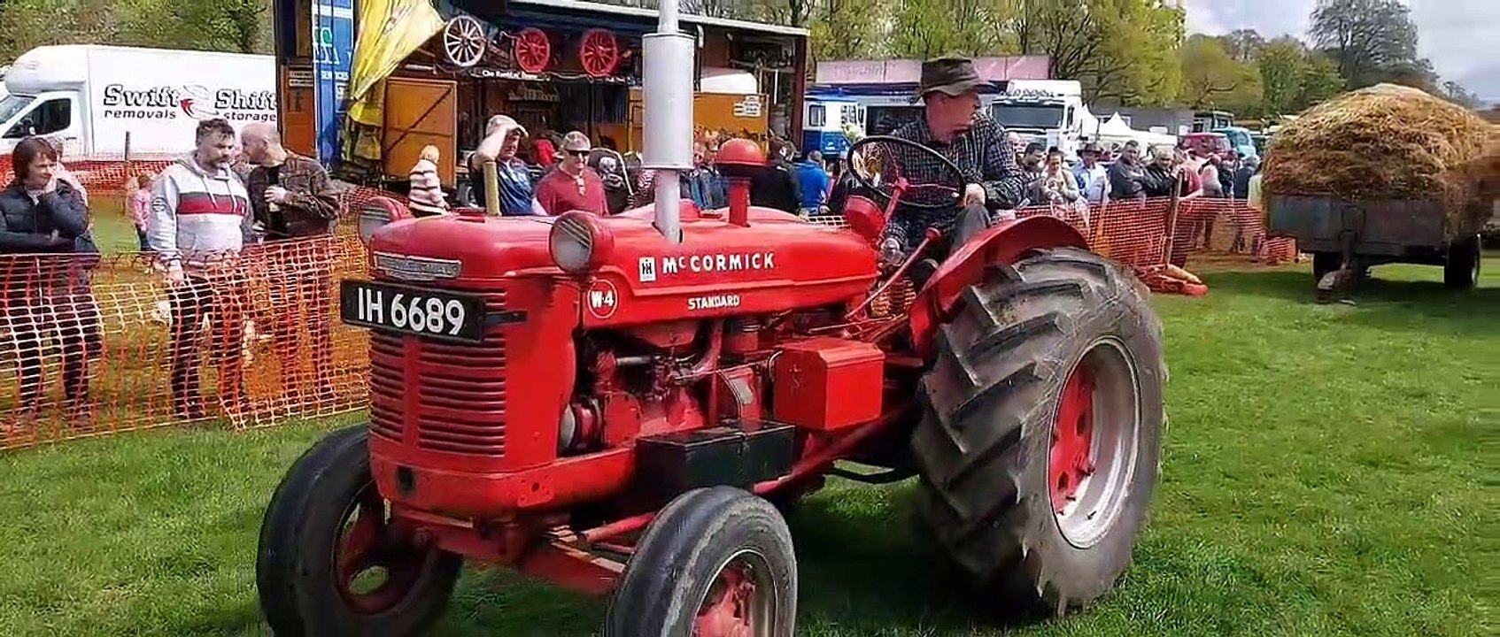 The sun came out for day one of the Shanes Castle Steam Rally