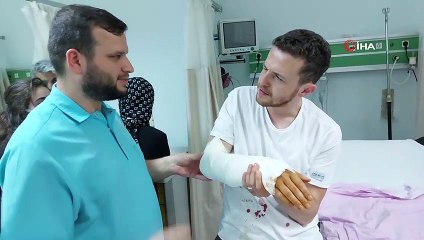 Ankara'dan Samsun'a gelince dehşeti yaşadı: Kolundan ve sırtından ısırıldı