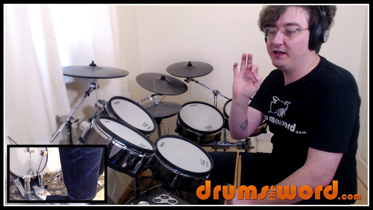 ★ Desire (U2) ★ FREE Video Drum Lesson | How To Play SONG (Larry Mullen Jr.)