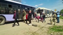 UN leads civilian evacuation from the bunkers of Mariupol's Azovstal steel works